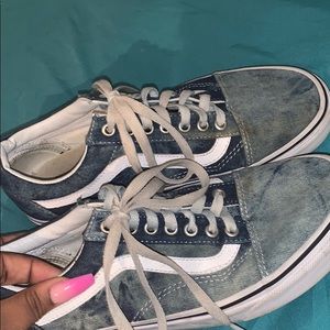 acid wash low top vans